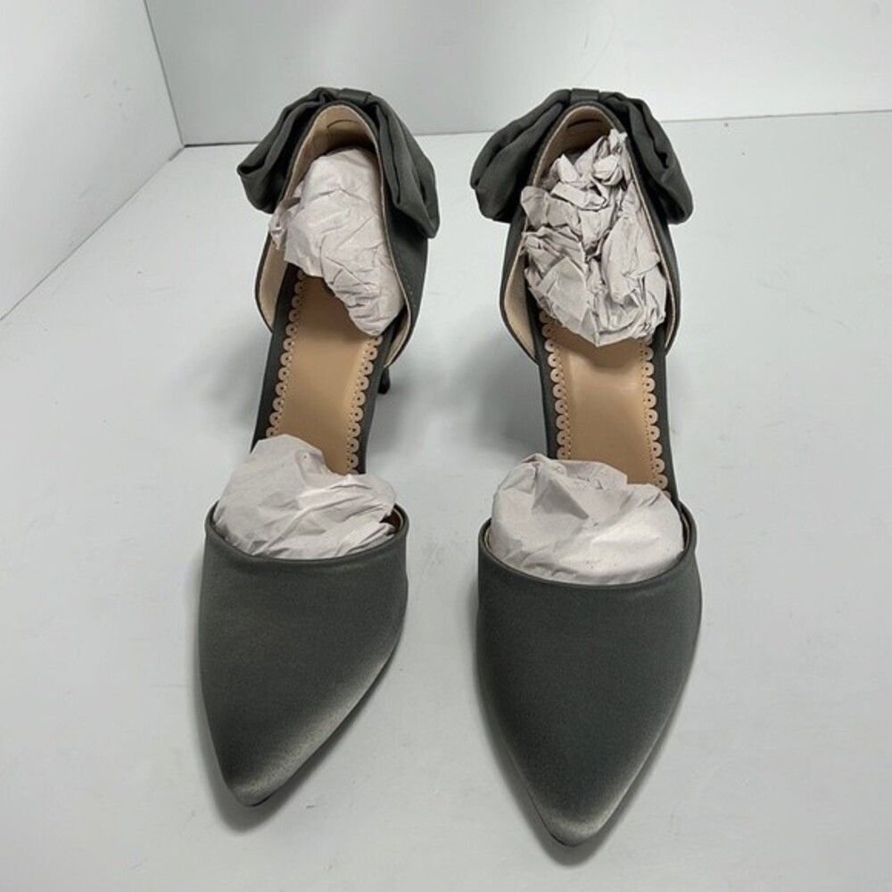 Journee Collection Tanzi Heels Grey size 8 - Picture 5 of 9